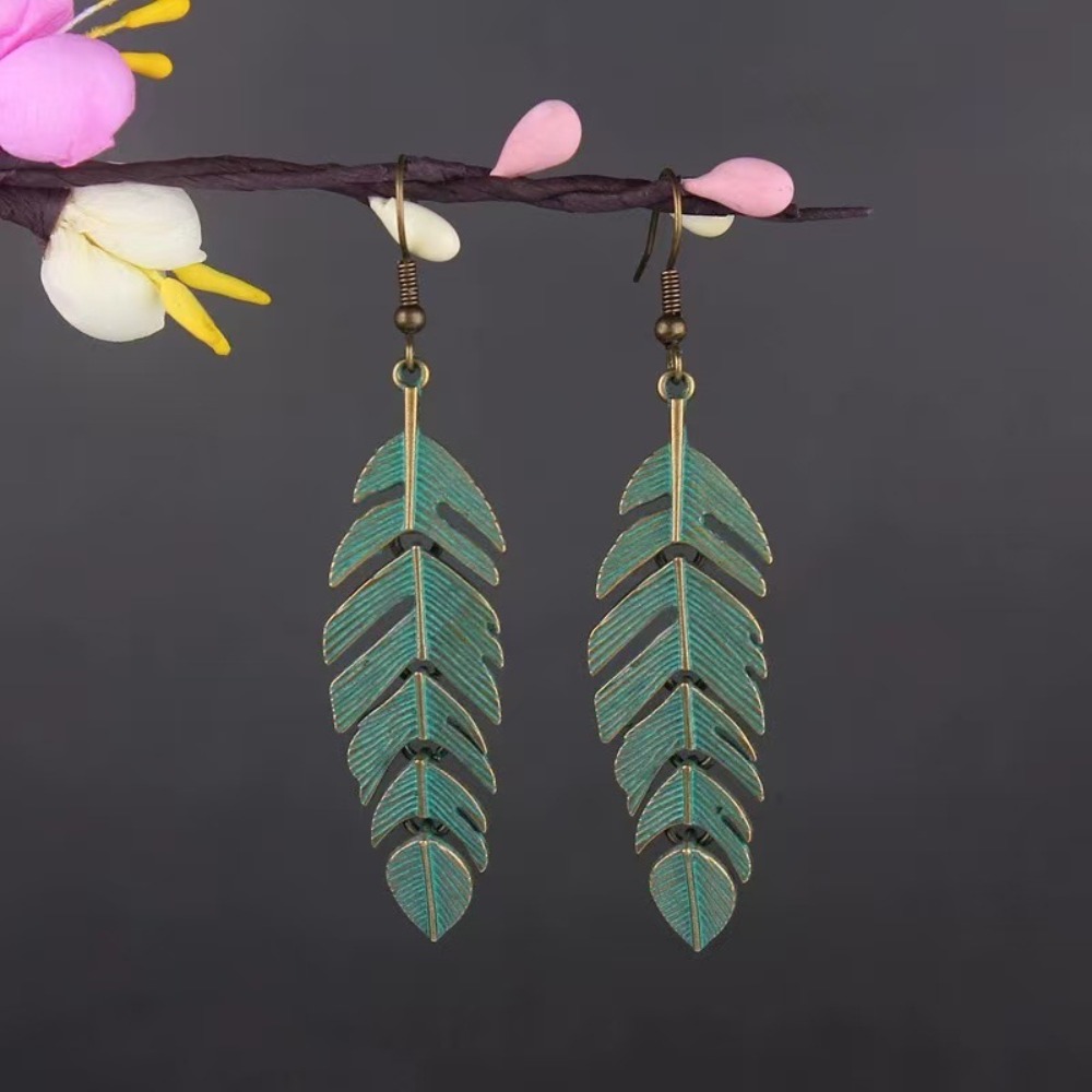 Retro Metal Dangle Earrings Ro - огляд і ціна Badminton Victory