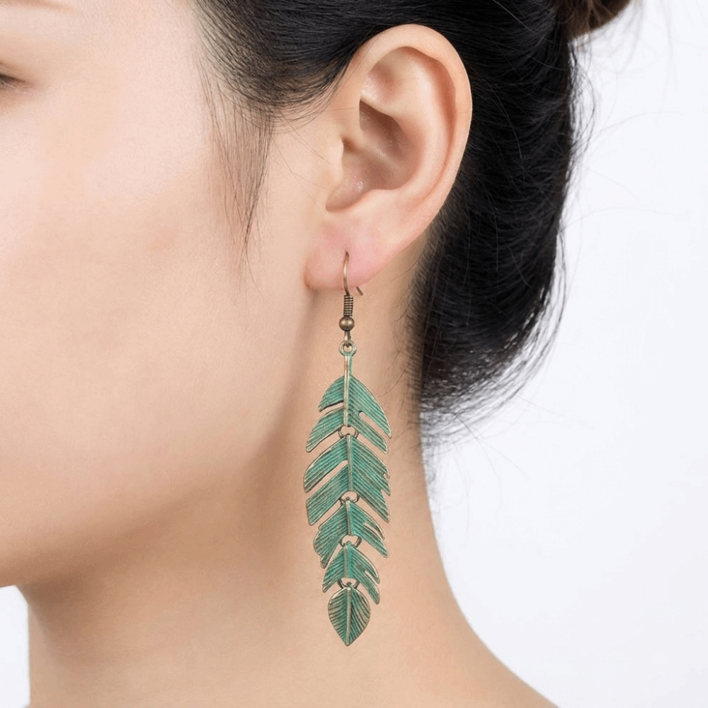 Retro Metal Dangle Earrings Ro - огляд і ціна Badminton Victory