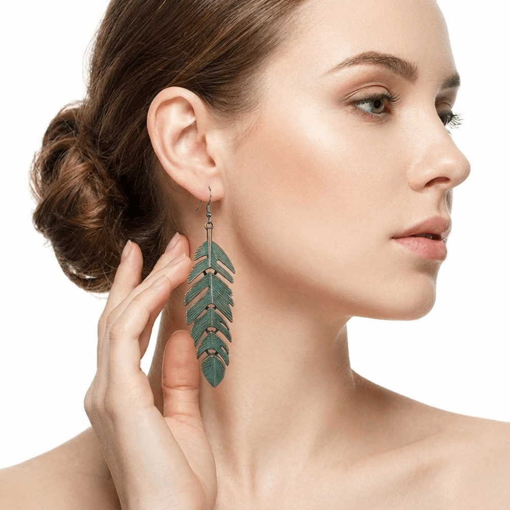 Retro Metal Dangle Earrings Ro - огляд і ціна Badminton Victory